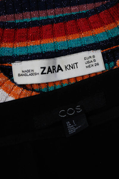 Cos Zara Womens Blouses Tops Tank Top Black Size 2 S Lot 2