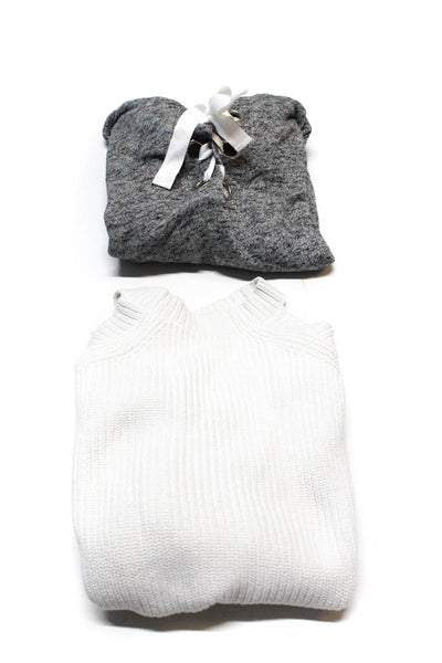 Derek Lam 10 Crosby Rag & Bone Jean Womens Top Sweater Gray Size S XS Lot 2