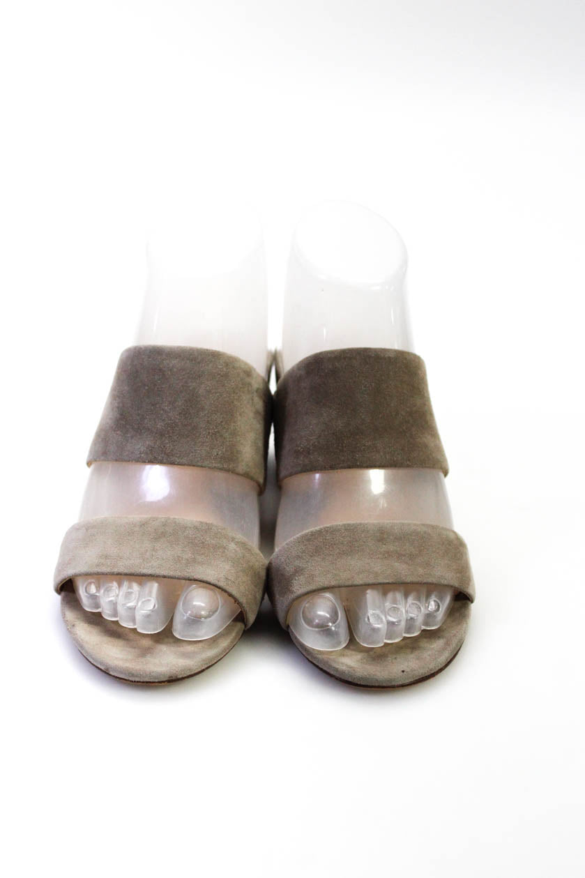 MAYHEM Taupe Suede Flatform Slide Sandal | Women's Sandals – Steve Madden