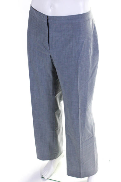 St. John Collection Men's Unlined Straight Leg Dress Pants Light Gray Size 14