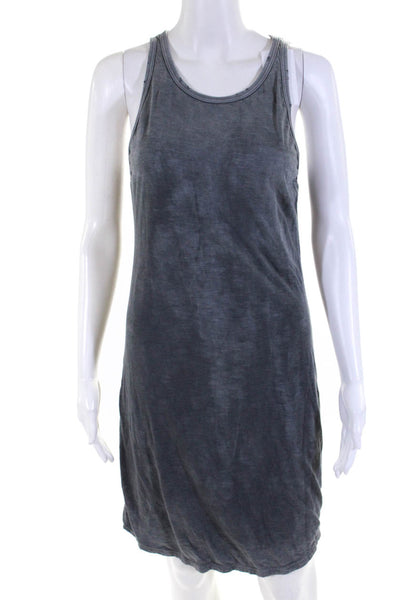 Tyler Jacobs Feel The Piece Womens Round Neck Short Tank Dress Gray Size XS/S