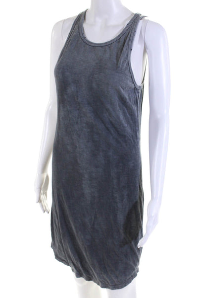 Tyler Jacobs Feel The Piece Womens Round Neck Short Tank Dress Gray Size XS/S