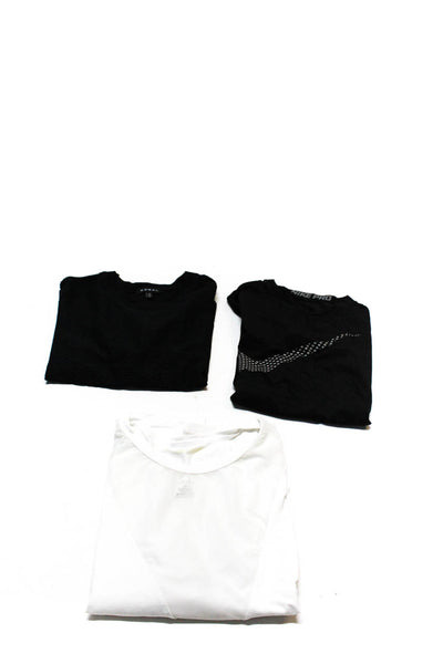 Koral Nike Varley Women's Short Sleeve Textured T-shirt Black White XS L, Lot 3