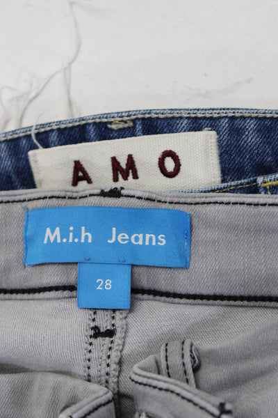 MiH Jeans Amo Womens Jeans Pants Gray Size 28 27 Lot 2
