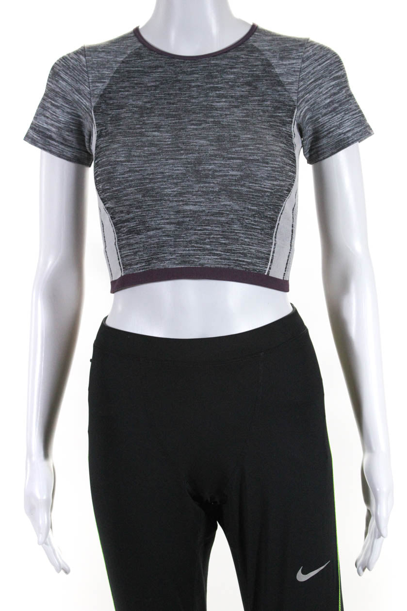 Athleta Nike Womens Pants Heather Gray Cropped Active Top Size S L Lot -  Shop Linda's Stuff