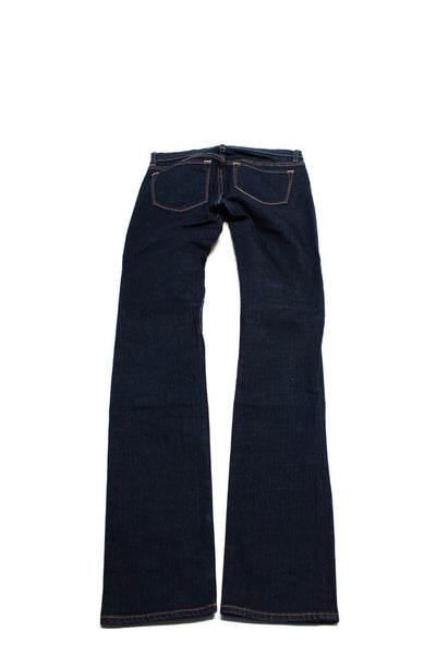 J Brand Women's Zip Fly Denim Slim Fit Jeans Blue Size 28 29 Lot 2