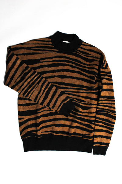Rails Wayf Womens Button Up Shirt Mock Neck Sweater Multicolor Size S XS Lot 2
