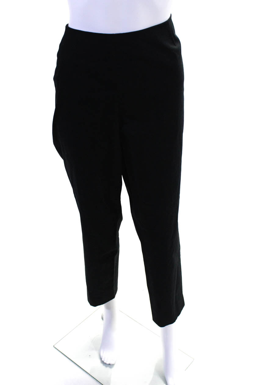 Lafayette 148 New York Womens Mid Rise Slim Leg Dress Pants Black Cott -  Shop Linda's Stuff