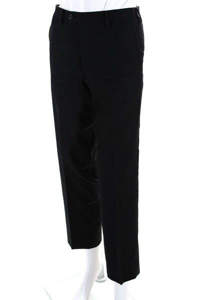 DKNY Women's Long Sleeve Two Button Cotton Blazer Jacket Black Size M