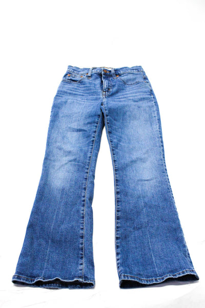Hudson Madewell Womens Hidden Hills Demi Boot Jeans Blue Size 27 26 Lot 2