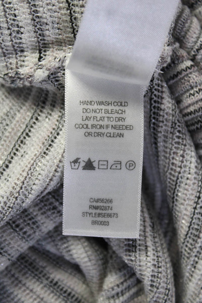 Splendid Women's Textured Knit Sleeveless Tank Sundress White Size XS