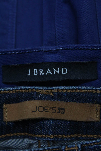 Joes J Brand Womens Cotton Flare Straight Leg Jeans Pants Blue Size 26 28 Lot 2