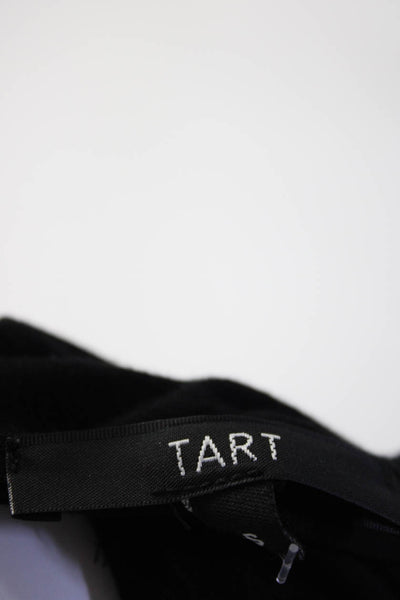 Tart Womens Batwing Short Sleeve Empire Waist Ruched Midi Dress Black Size S