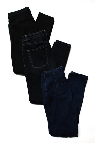 DL1961 Silence + Noise Top Shop Moto Womens Jeans Blue Black Size 24 25 Lot 3