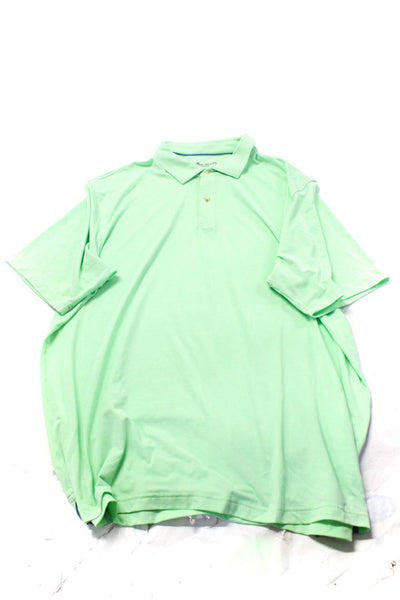 Peter Millar Men's Casual Button Up Tops Gray Green Size XL, Lot 2