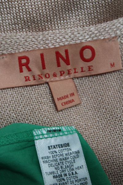 Stateside Rino & Pelle Women Knit Tank Top One Shoulder Blouse Small Medium Lot2