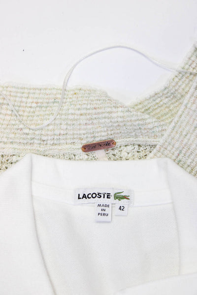 Free People Lacoste Womens Sleeveless Polo Shirt Sweater Size XS FR42 Lot 2