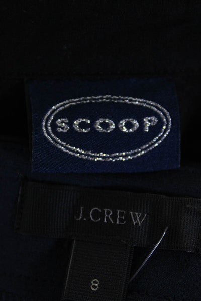 Scoop J Crew Blouse Top Skirt Black Size L 8 Lot 2