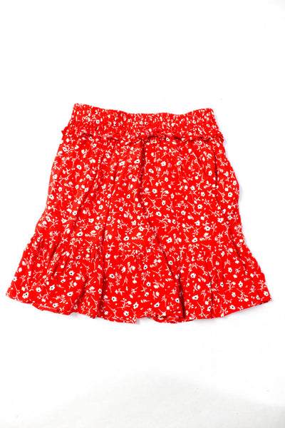 Zara Womens Tank Top Skirt Hoodie White Red Black Size Small Medium Lot 3