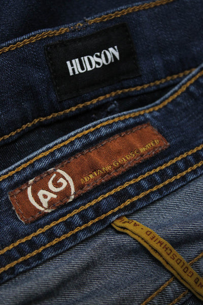 AG Adriano Goldschmied Hudson Womens Cotton Medium-Wash Jeans Blue Size 30 Lot 2