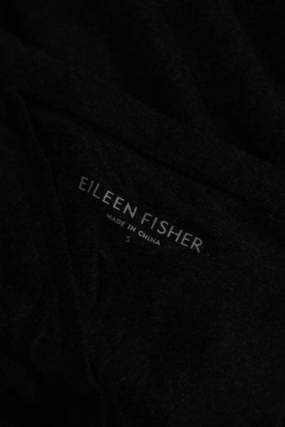Eileen Fisher Women's Elastic Waist Flare Midi Skirt Gray Size S
