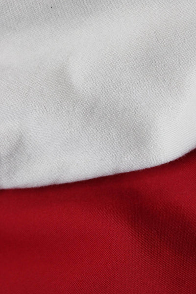 Zara Mens Track Pants Sweatpants Red White Size Extra Large Large Lot 2