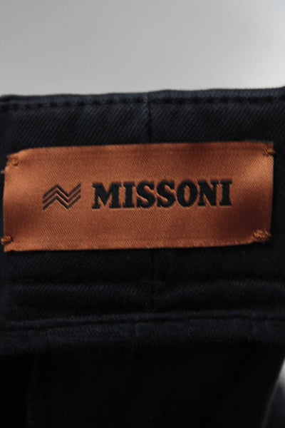 Missoni Mens Navy Trousers - Navy Size 50