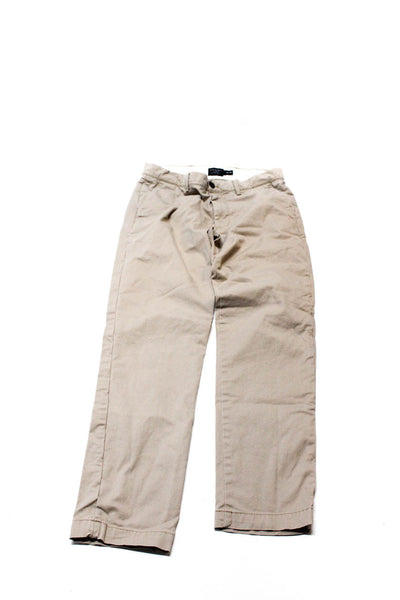 Club Monaco Mens Pleated Modern Slim Fit Chino Pants Beige Gray Size 30x30 Lot 2
