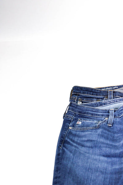 AG Women's Midrise Medium Wash Five Pockets Skinny Denim Pant Size 28 Lot 2