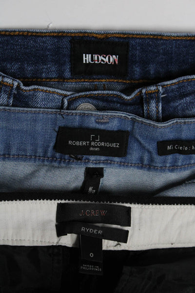 Robert Rodriguez Hudson J Crew Womens Blue Skinny Jeans Size 31 24 0 Lot 3