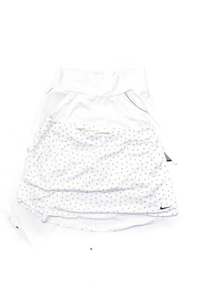 Adidas Womens Skort Shorts White Black Size Small XL Lot 2