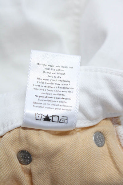 Rag & Bone Zara Womens Denim Shorts Jeans White Size 23 Lot 3