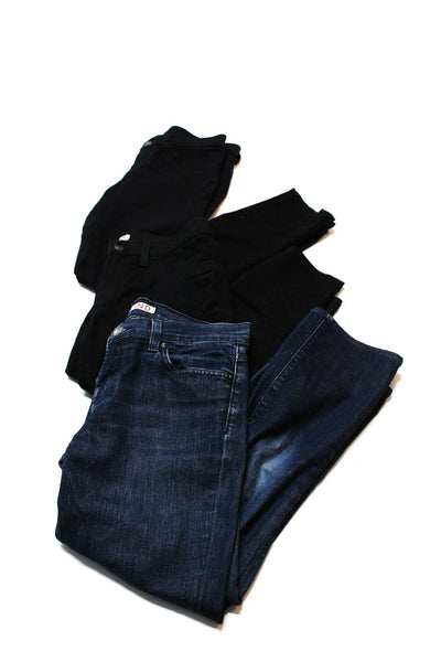 J Brand Womens Jeans Pitch Black Blue Size 26 27 Lot 3