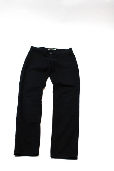 J Brand Womens Jeans Pitch Black Blue Size 26 27 Lot 3