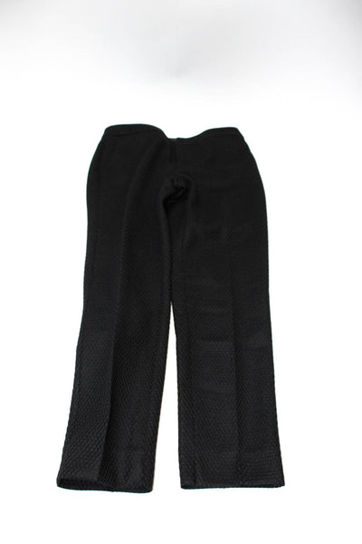 Sam Edelman Theory Vince Womens Textured Skinny Leg Pants Black Size 0 2 Lot 3