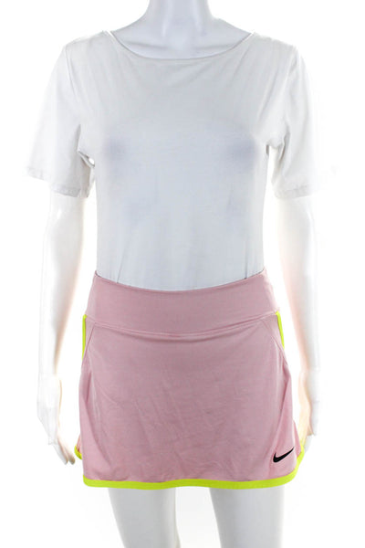 Adidas Nike Womens Striped Textured Athletic Skirt White Pink Size S 8 Lot 2