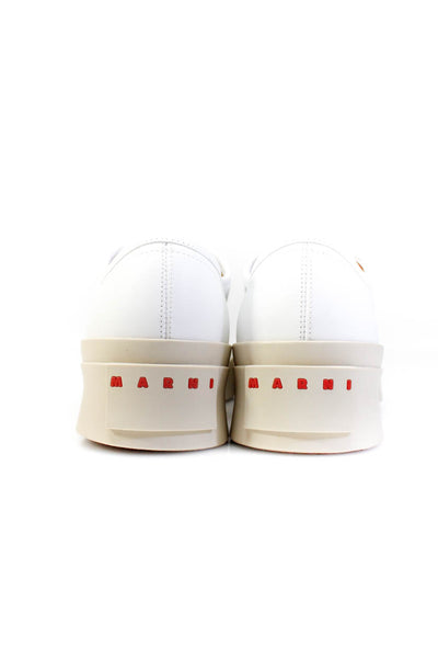 Marni Mens Pablo Sneakers - Lily White Size 40