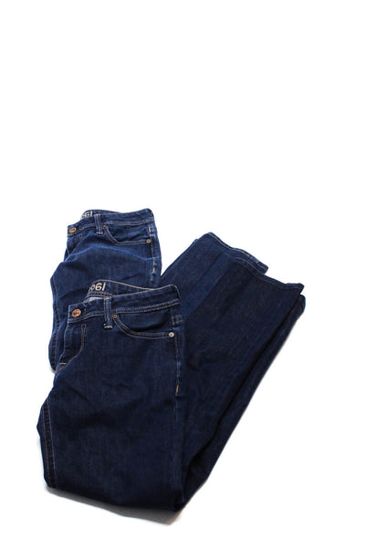 DL1961 Womens Kate Slim Straght Leg Jeans Blue Size 27 28 Lot 2