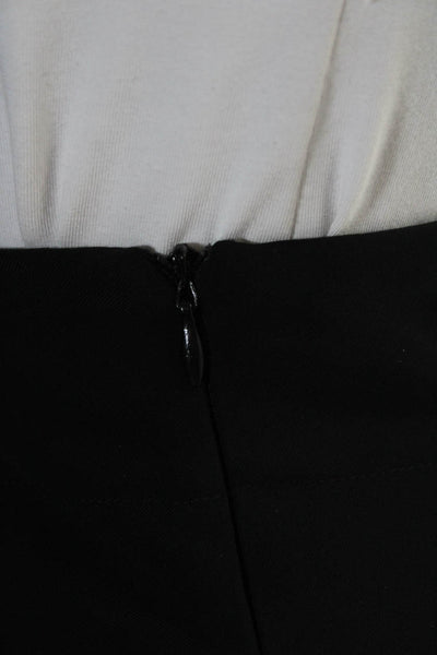 Tom Ford Womens Side Zip Knee Length Pencil Skirt Black Size Italian 40