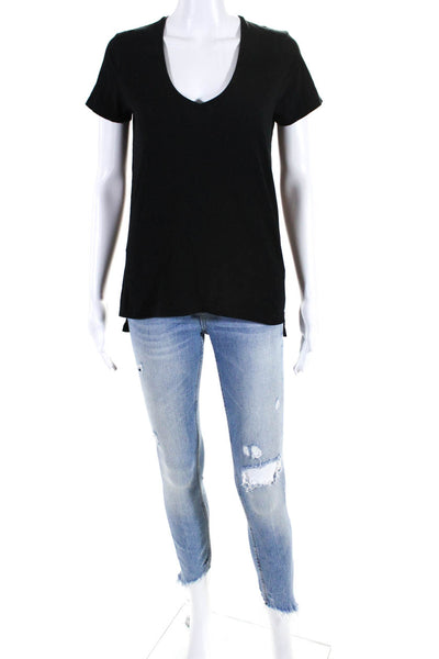 Current/Elliott Zara Woman Womens Jeans Tops T-Shirts Blue Size 26 4 S Lot 4