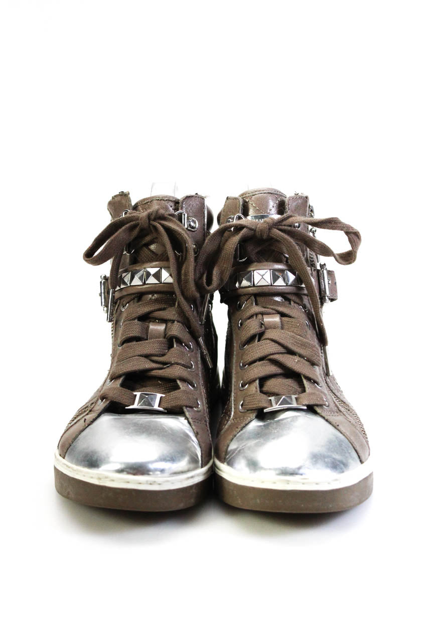 Buyr.com | Loafers & Slip-Ons | Michael Kors Bodie Slip-On Silver 10 M