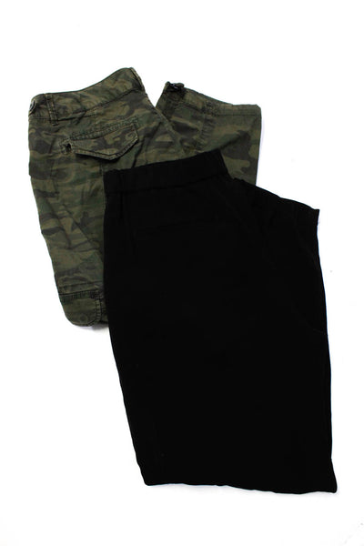 Sanctuary Vince Womens Camouflage Print Dress Pants Green Black Size 31 12 Lot 2
