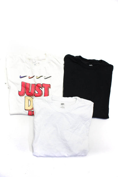 Nike Women's Crewneck Graphic T-Shirt White Black Size S Lot 3