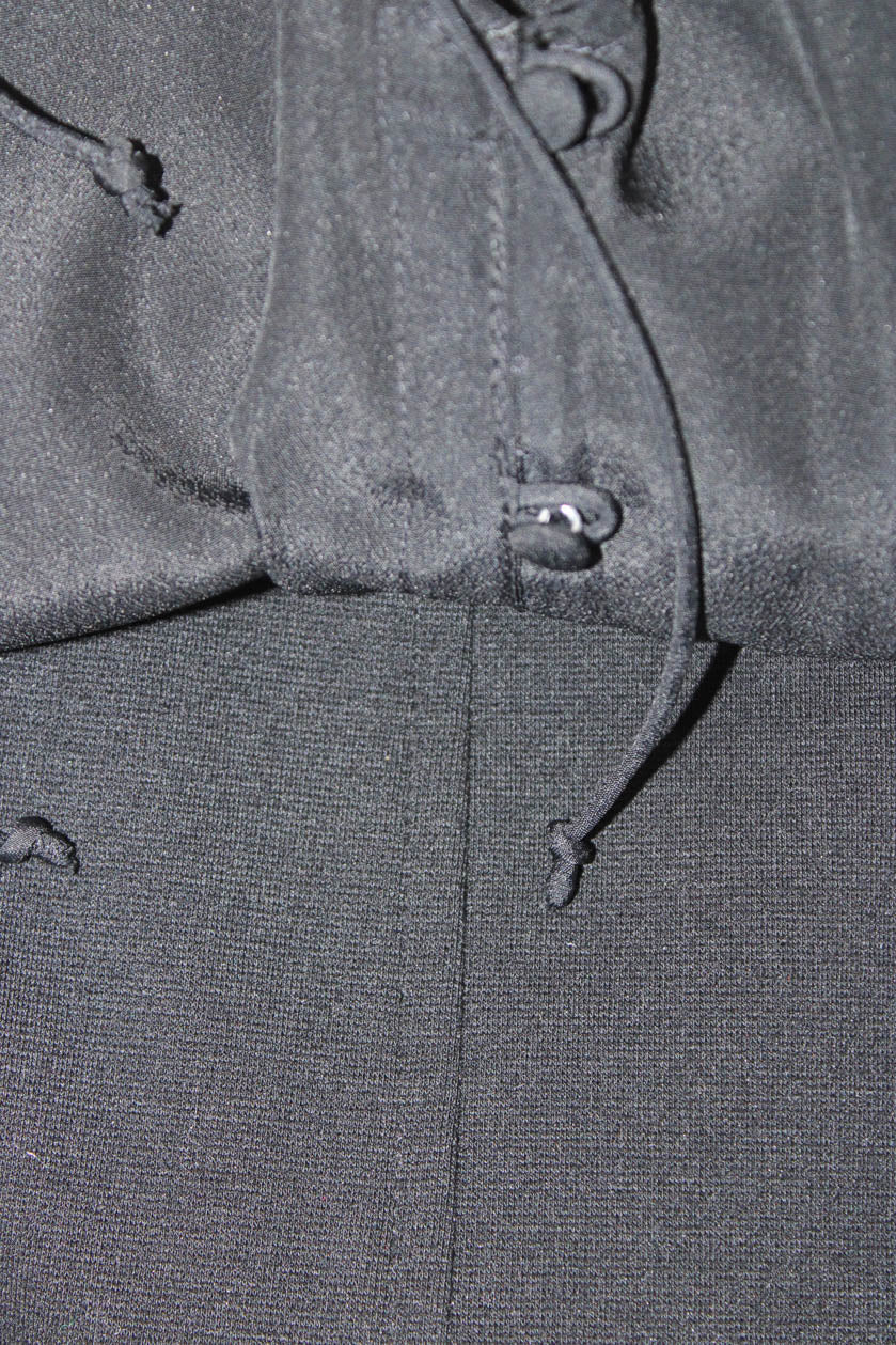 Joie Michael Michael Kors Womens Button Up Shirt Pencil Skirt Black S ...