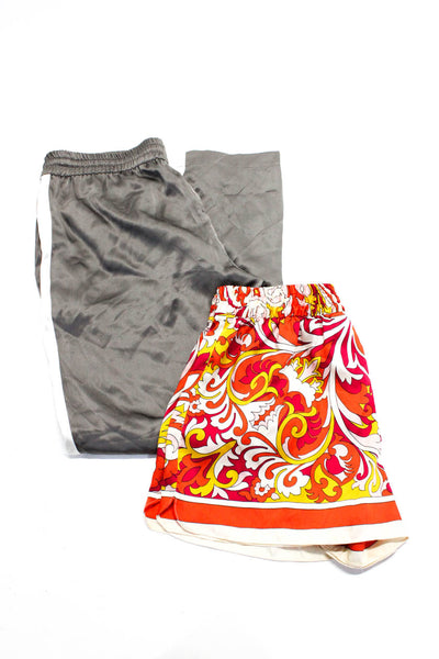 Zara Imrie Womens Casual Drawstring Shorts Pants Multicolor Gray Size L Lot 2