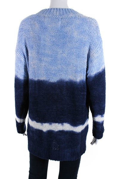 Isabel Marant Mens Henley Sweater - Blue/Purple Size XS