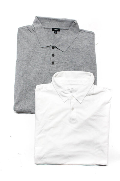 Vince Barney's New York Mens Cotton Short Sleeve Polo Shirt Gray Size XL Lot 2