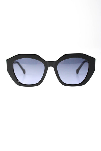 Colors In Optics LTD Womens Black CS395 Belle Ox 53mm 19mm 145mm Sunglasses