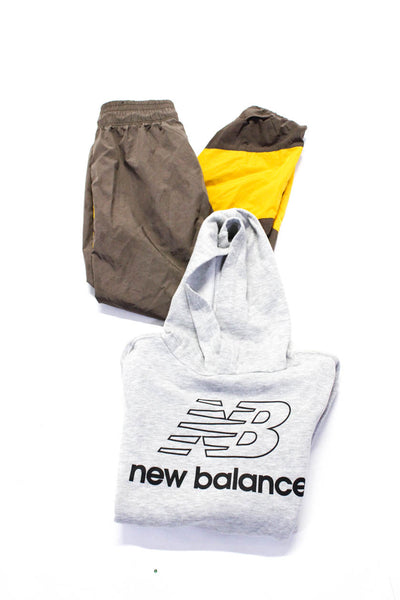 New Balance Women's Hoodie Long Sleeves Pocket Sweatshirt Gray Size XL Lot 2