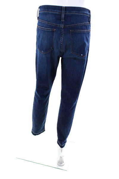 J Crew Womens Toothpick Jeans Plaid Boy Shirt Blue Size 29 6 Lot 2